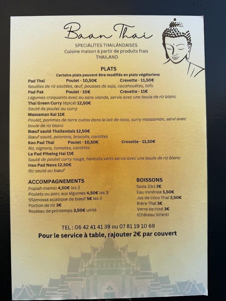 Baan Thai - Menu Image 2