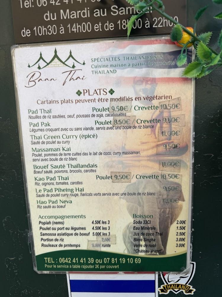 Baan Thai - Menu Image 3